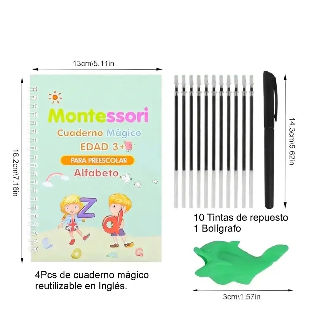 TrazoMágico Kids™ – Aprende, borra solo y repite