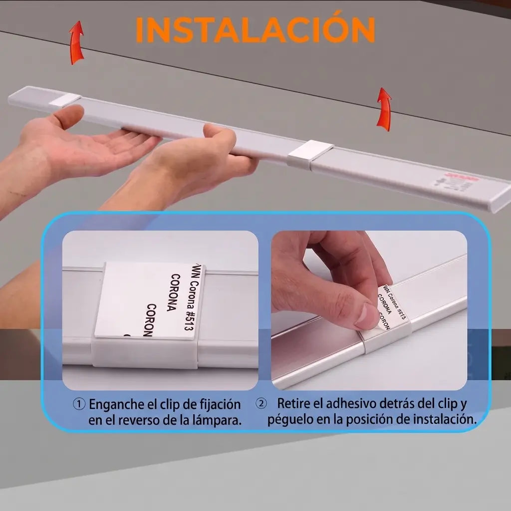 Lampara Led 40 Cm con sensor de movimiento: Evita Tropezones y accidentes nocturnos😴❌