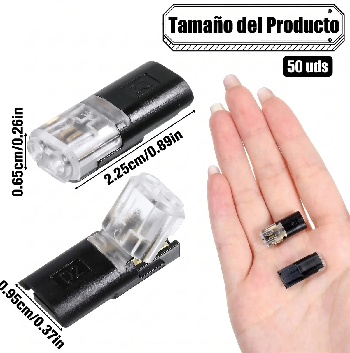 kit 50 und Conectores de cables
