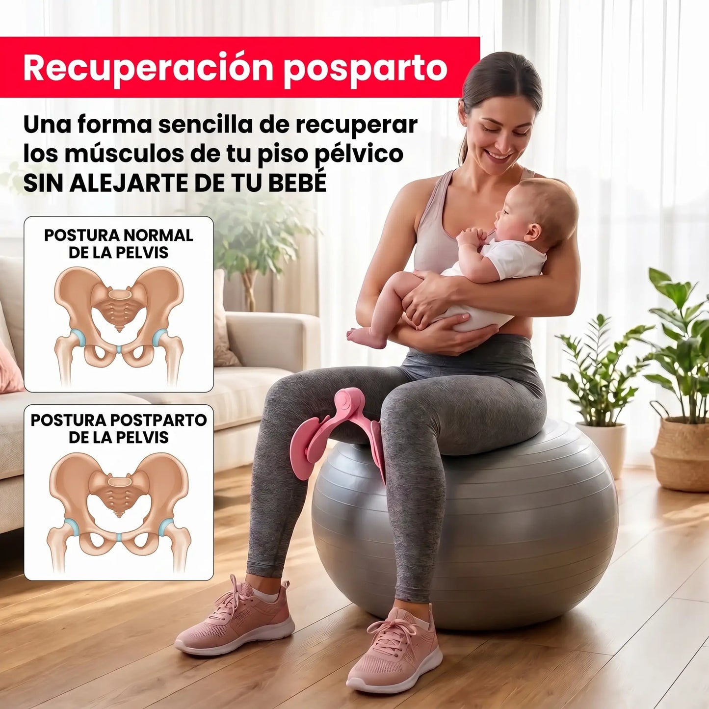 Fortalecedor Pélvico -  Rie y recupera tu libertad sin miedo a las fugas