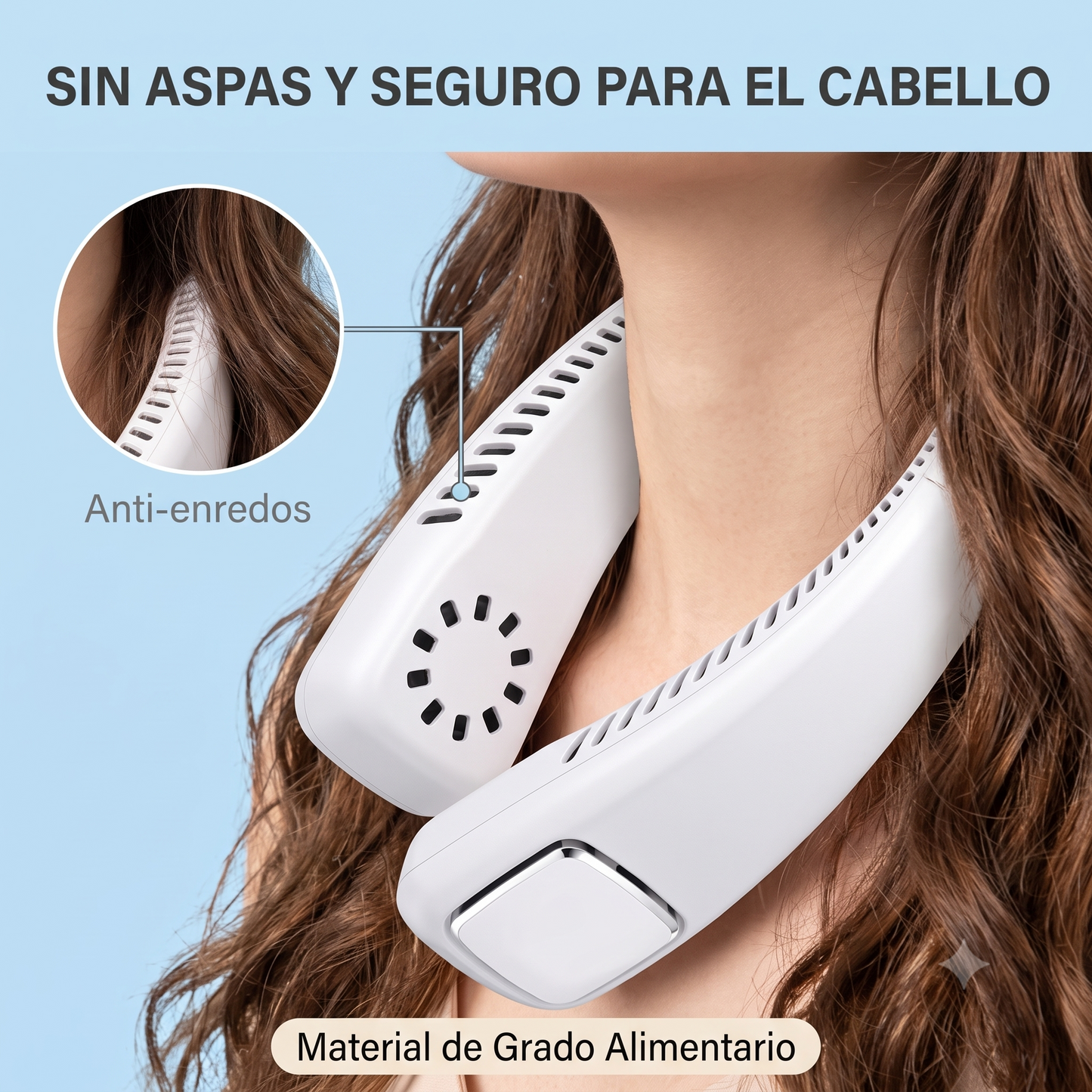 ❄️ Ventilador portátil manos libres - Tu Aire Acondicionado Personal