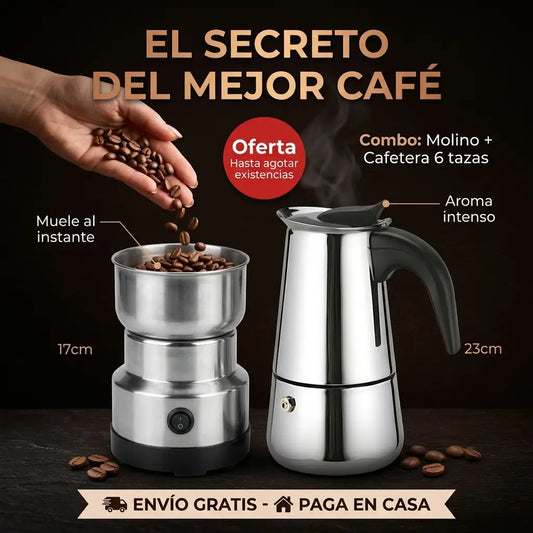 kit molino + Cafetera