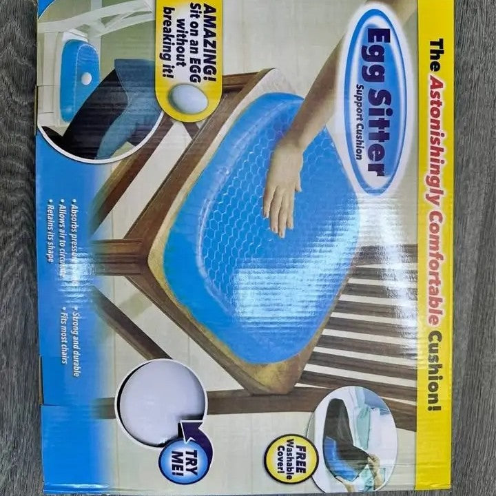 2x1 Cojin de silicona gel - ¡Sientate sin molestias durante más tiempo!