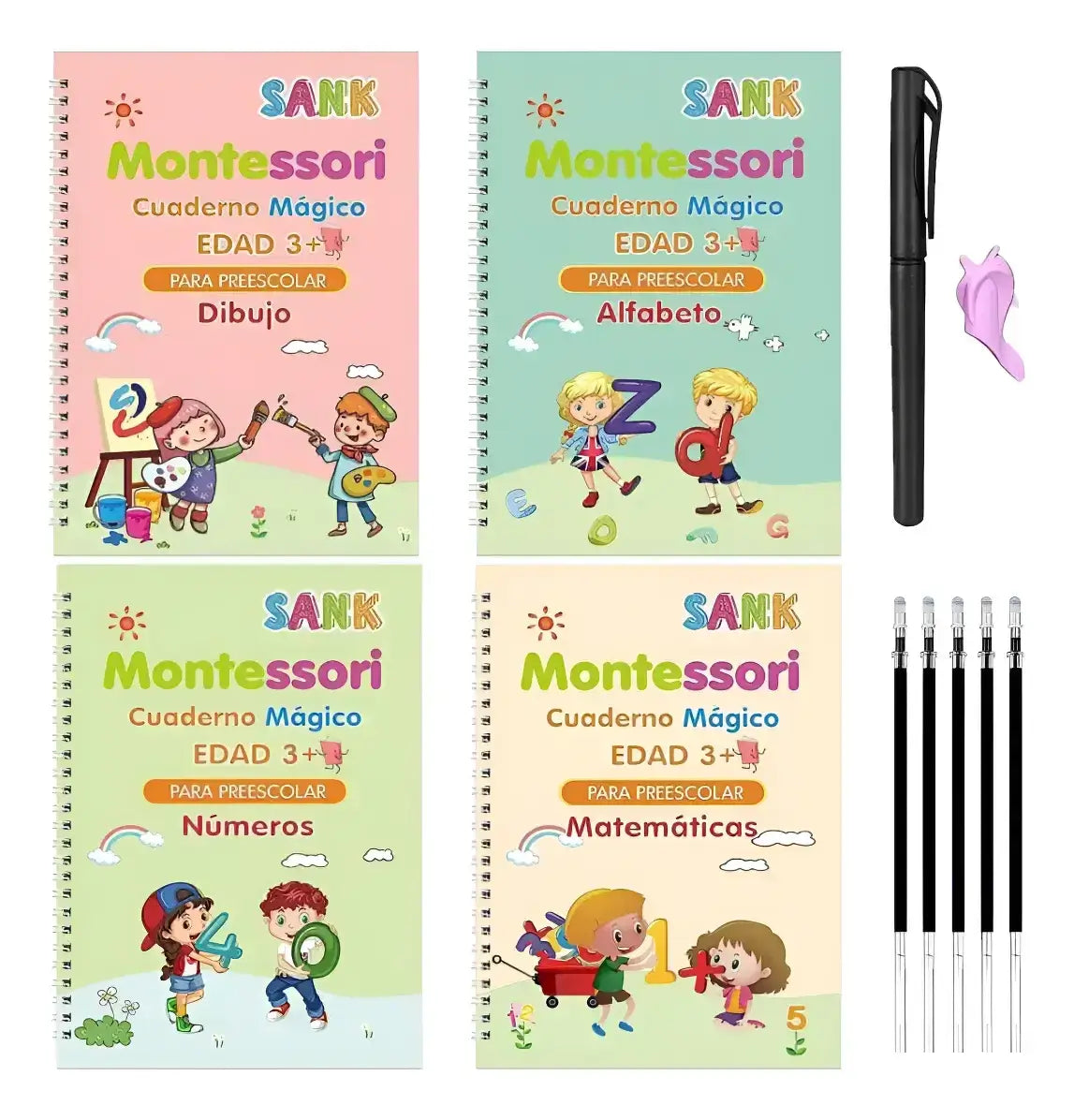 TrazoMágico Kids™ – Aprende, borra solo y repite