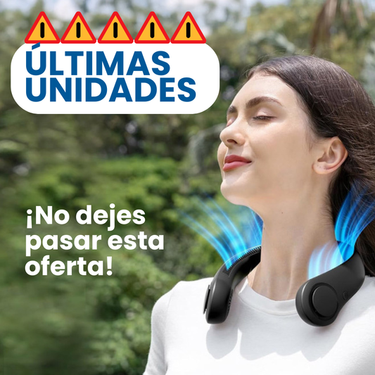 ❄️ Ventilador portátil manos libres - Tu Aire Acondicionado Personal
