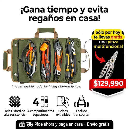 Organizador Enrollable Máster: Gana tiempo y evita regaños en casa